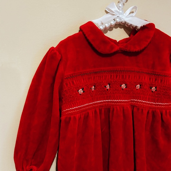 Red Baby Footie One Piece - Picture 3 of 3